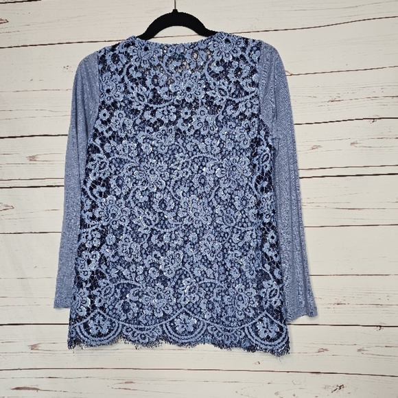 Sundance Adriana Sheer Lace Top - Picture 2 of 8